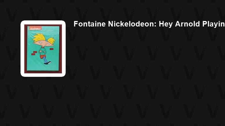 Fontaine Nickelodeon Hey Arnold Playing Cards