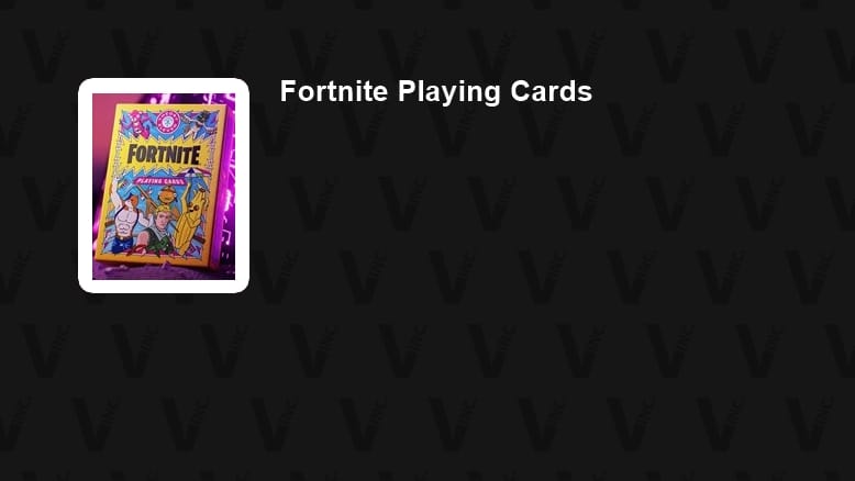 Fortnite Playing Cards