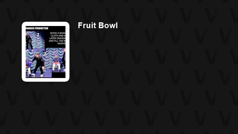 Fruit Bowl
