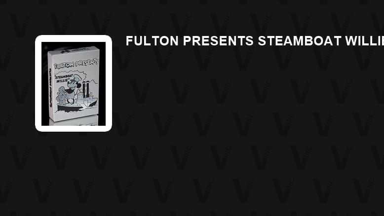 FULTON PRESENTS STEAMBOAT WILLIE PLAYING CARDS