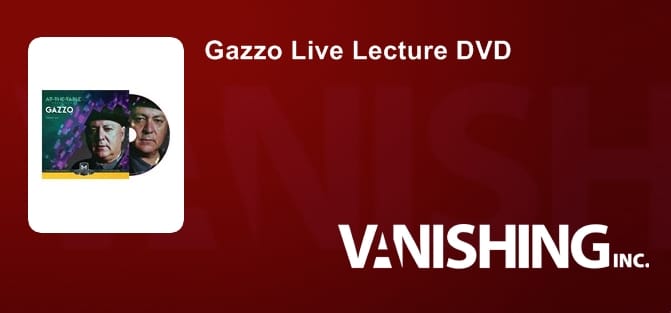 Gazzo Live Lecture DVD