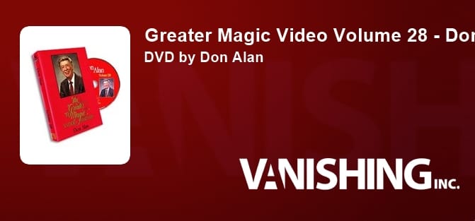 Greater Magic Video Volume 28 - Don Alan