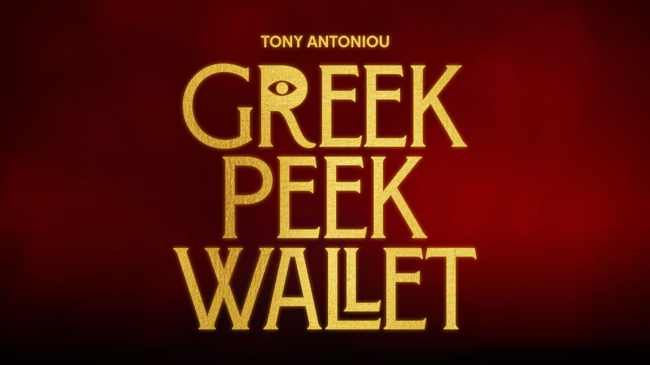 Greek Peek Wallet