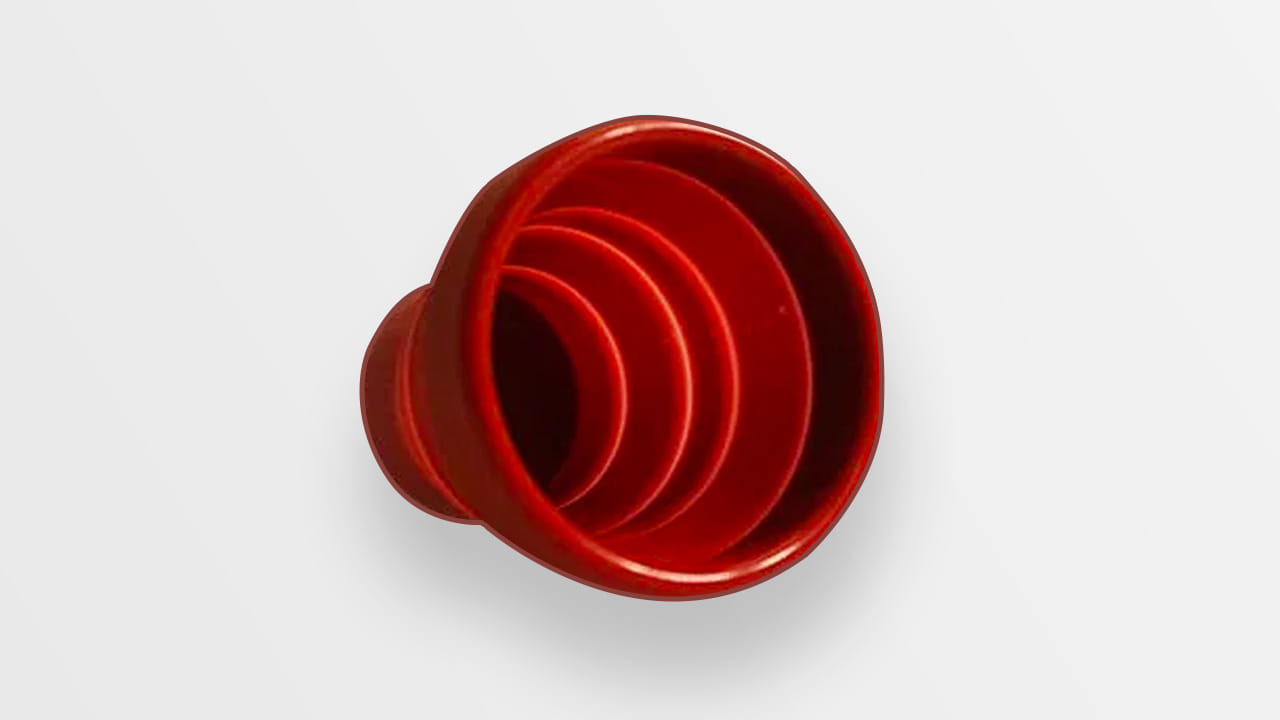 Harmonica Chop Cup (Red Silicone) Accessory