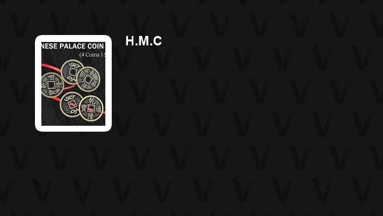 H.M.C. Hopping Half Chinese Palace Coin Set (4 Coins | 1 Shell) Gimmicked Coin