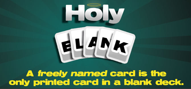 Holy Blank Trick and download