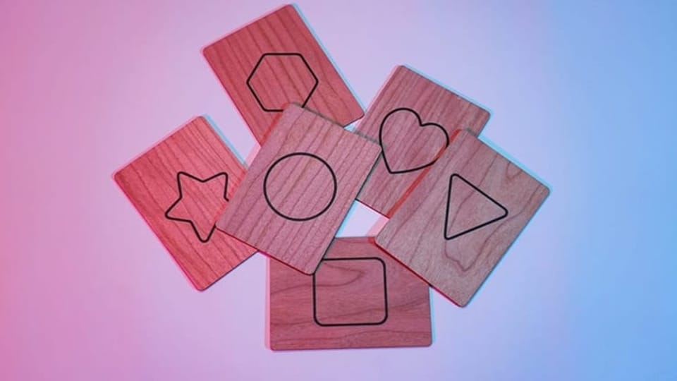 ISYC RFID Wooden Symbol Slates