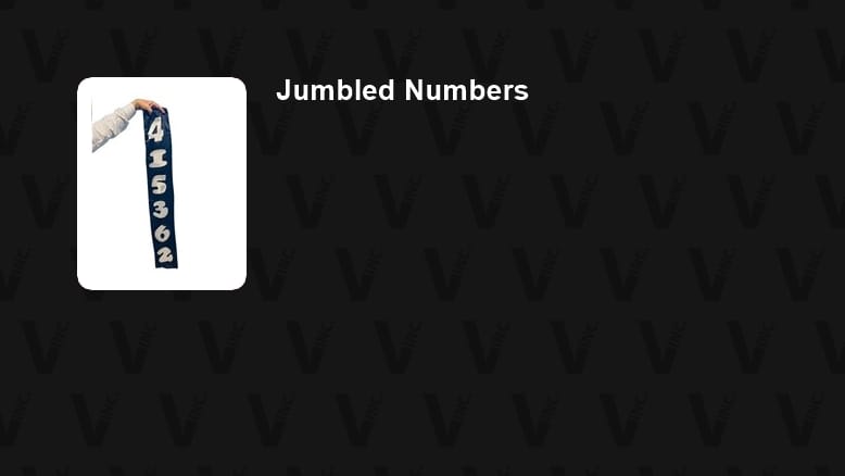 Jumbled Numbers