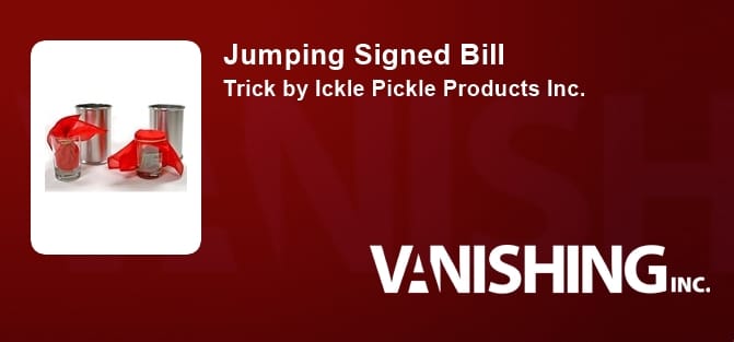Jumping Signed Bill