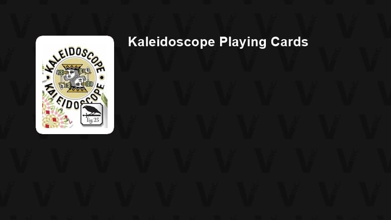 Kaleidoscope Playing Cards