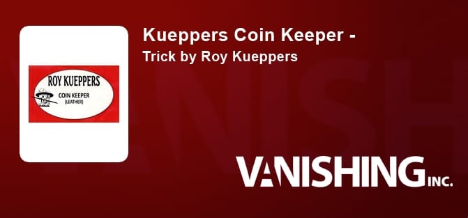 Kuepper's Leather Coin Keeper (Black) Accessory