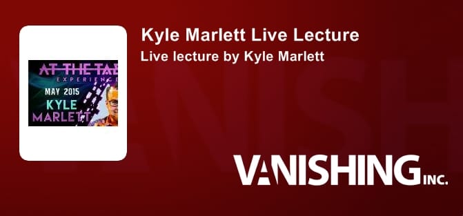 Kyle Marlett Live Lecture