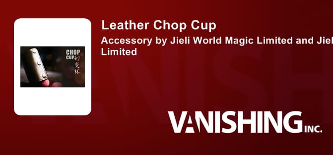 Leather Chop Cup Accessory