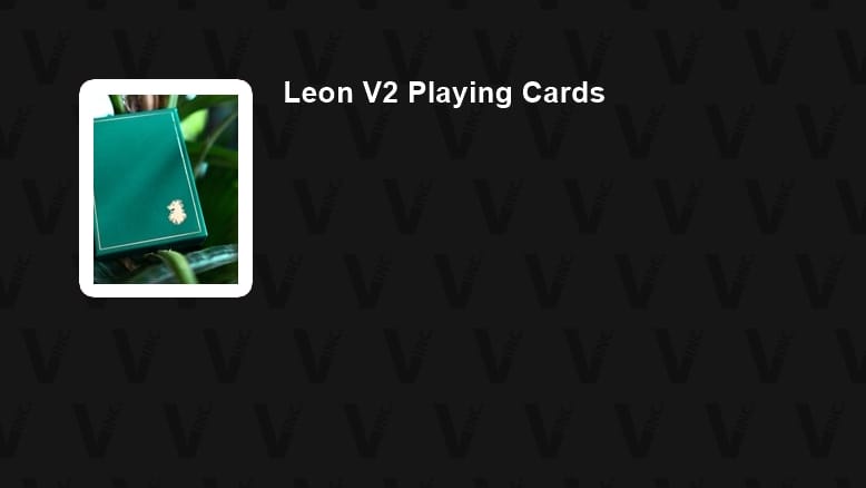 Leon V2 Playing Cards