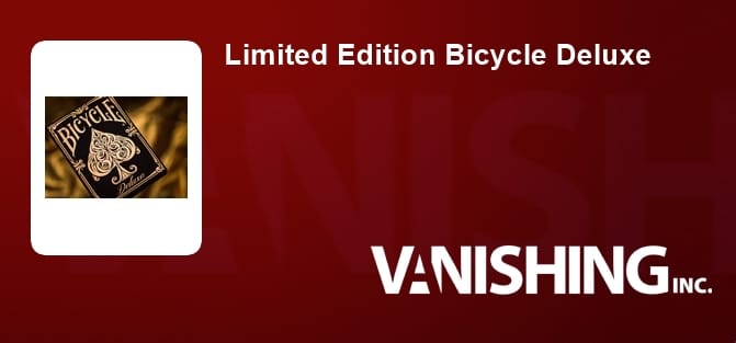 Limited Edition Bicycle Deluxe Playing Cards