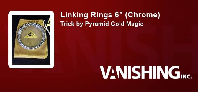 Linking Rings 6" (Chrome) Trick