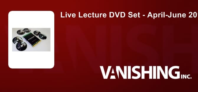 Live Lecture DVD Set - April-June 2016