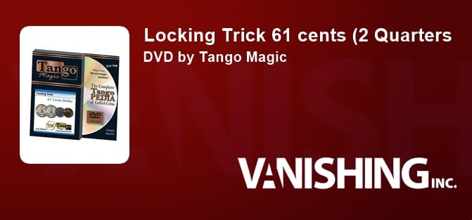 Locking Coins - 61 Cents (US) Gimmicked Coin