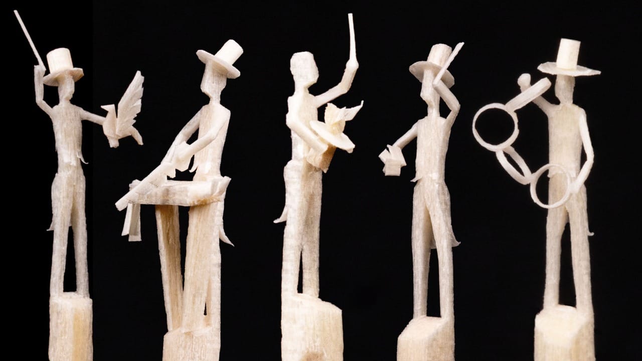 Magical Matchstick Statue Fine Art