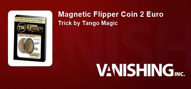 Flipper - 2 Euros (Magnetic) Gimmicked Coin