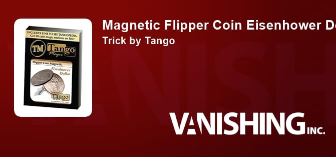Flipper - Eisenhower Dollar (Magnetic) Gimmicked Coin