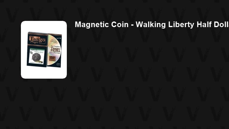 Magnetic Coin - Walking Liberty Half Dollar Gimmicked Coin