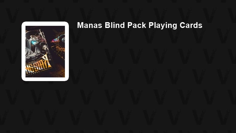 Manas Blind Pack Playing Cards
