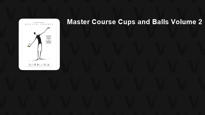 Master Course Cups and Balls Volume 2 Download Video download