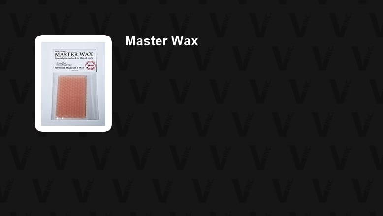 Master Wax (Multiple Colors Available)