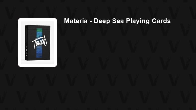 Materia Deep Sea Playing Cards