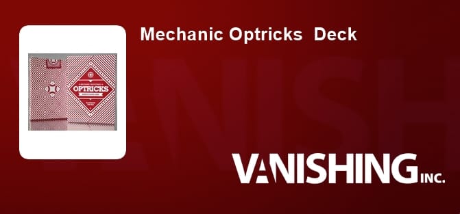 Optricks Deck — Animated Playing Cards (Red Edition)