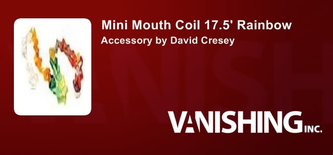 Mini Mouth Coil 17.5' Rainbow