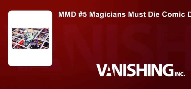 MMD #5 Magicians Must Die Comic Deck