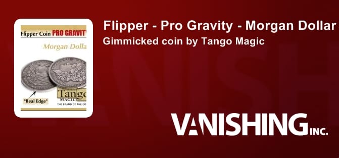 Pro Gravity Flipper - Morgan Dollar Gimmicked Coin