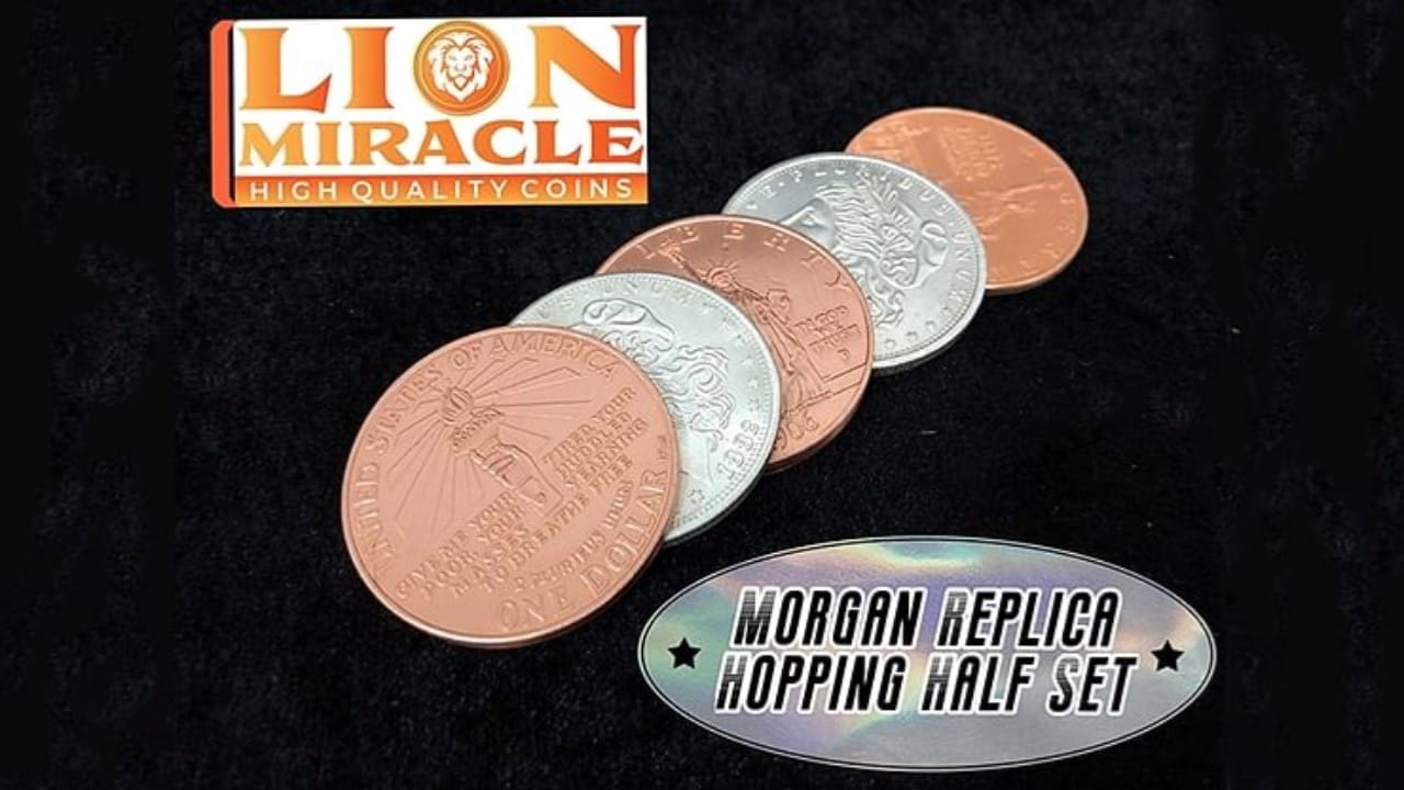 Hopping Half - Morgan Replica Dollar Trick