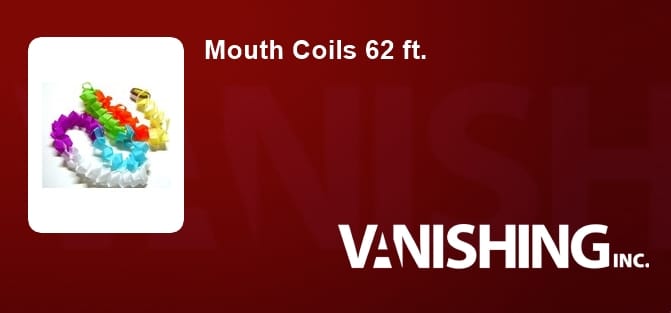 Mouth Coils 62 ft. - Rainbow Accessory