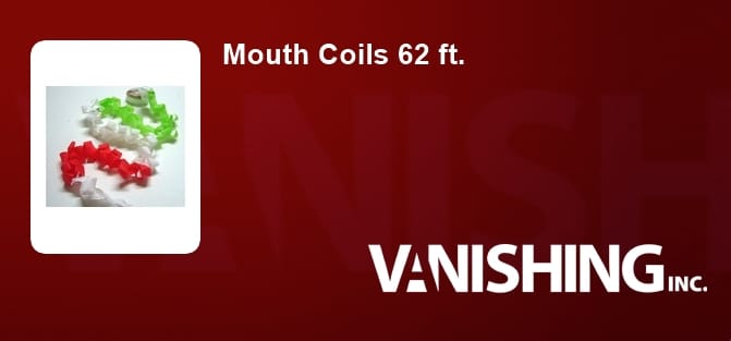 Mouth Coils 62 ft. - Christmas Accessory