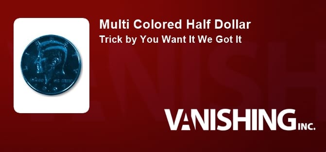Multi Colored Half Dollar