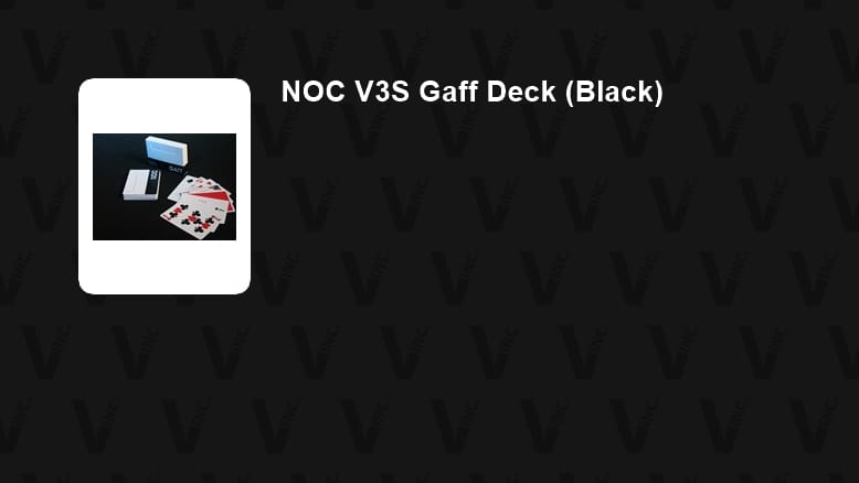 NOC V3S Gaff Deck (Black)