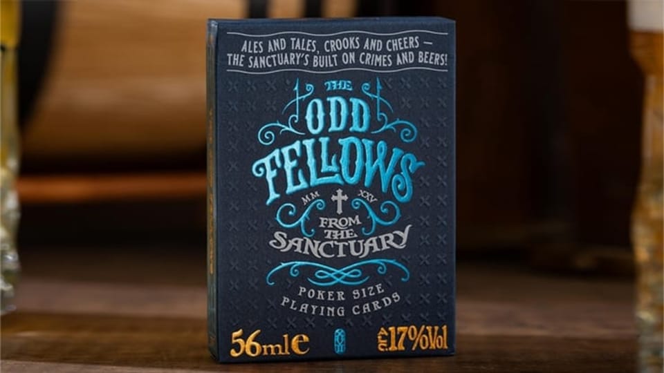 Odd Fellow Brother McPint Poker Playing Cards