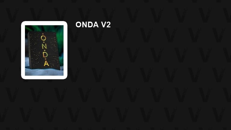 ONDA V2 Playing Cards