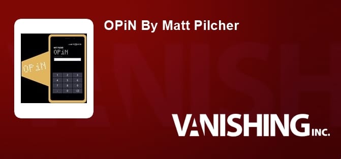 OPiN By Matt Pilcher