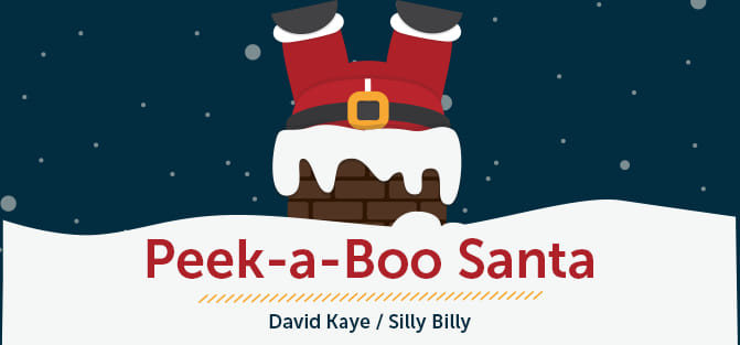 Peek-A-Boo Santa