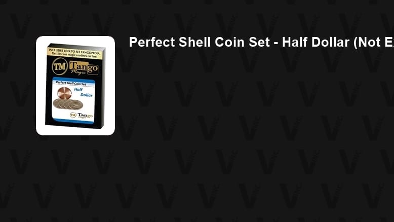 Perfect Shell Coin Set - Half Dollar (Not Expanded) Trick