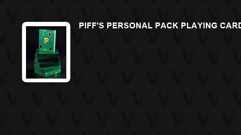 Piff's Personal Pack Playing Cards