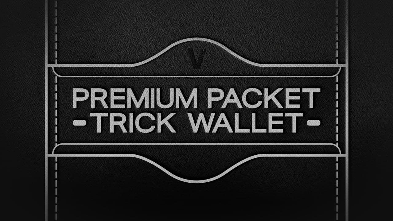 Premium Packet Trick Wallet Accessory