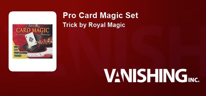 Pro Card Magic Set