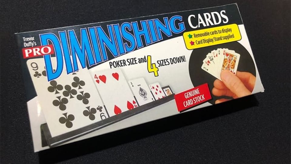 Pro Diminishing cards
