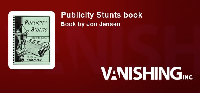 Publicity Stunts book