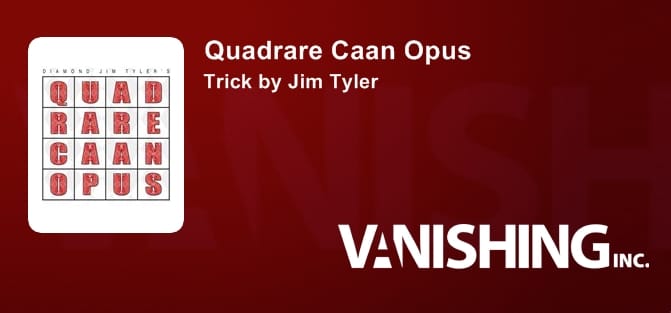 Quadrare Caan Opus